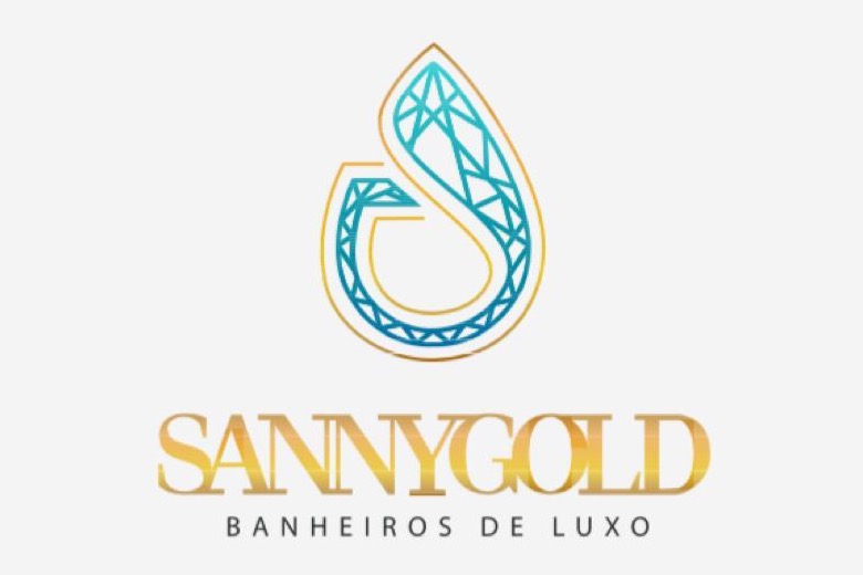 Logo SannyGold Banheiros de Luxo
